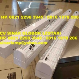 Kap TL Jaring Besi Wire Guard TL LED Philips 1x18 Watt 120cm